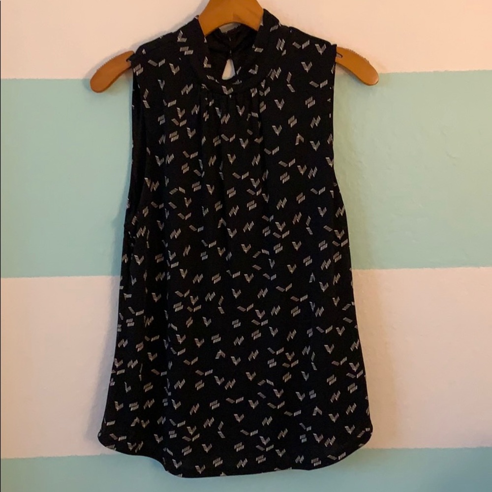 WHBM MU Mock Shirred Shell